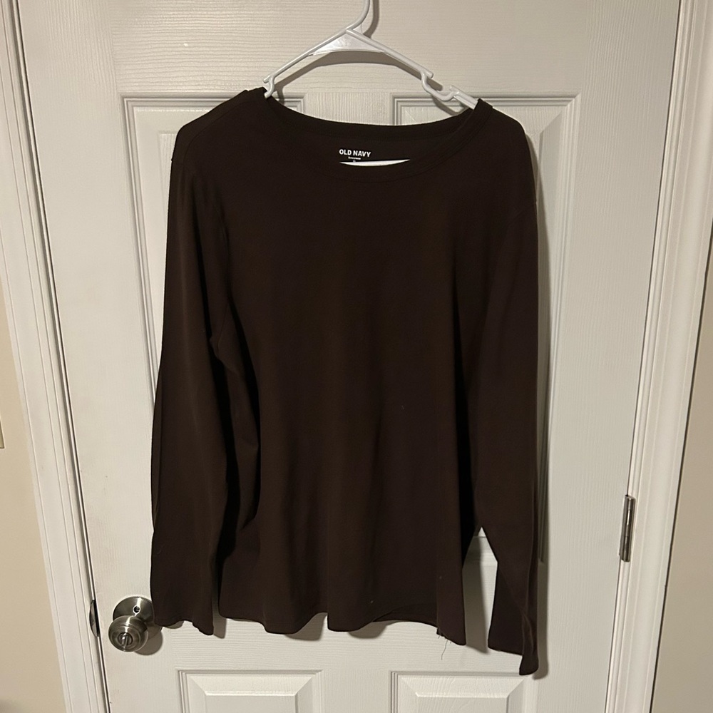 Brown Old Navy long sleeve